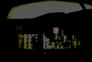 Cinematic view of a spooky, fog-covered historical colonial building representing the most haunted places in Australia at twilight
